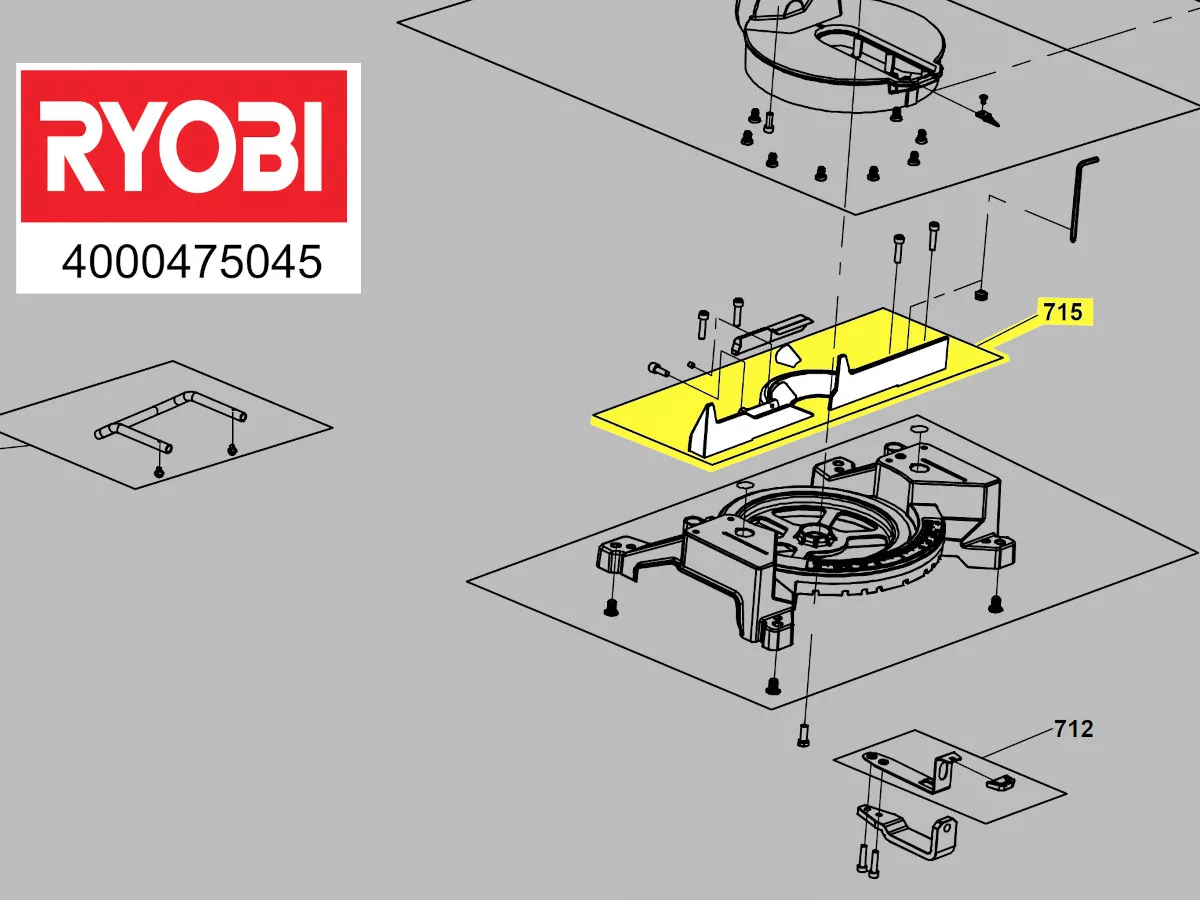 butée réf. 5131042499 Ryobi